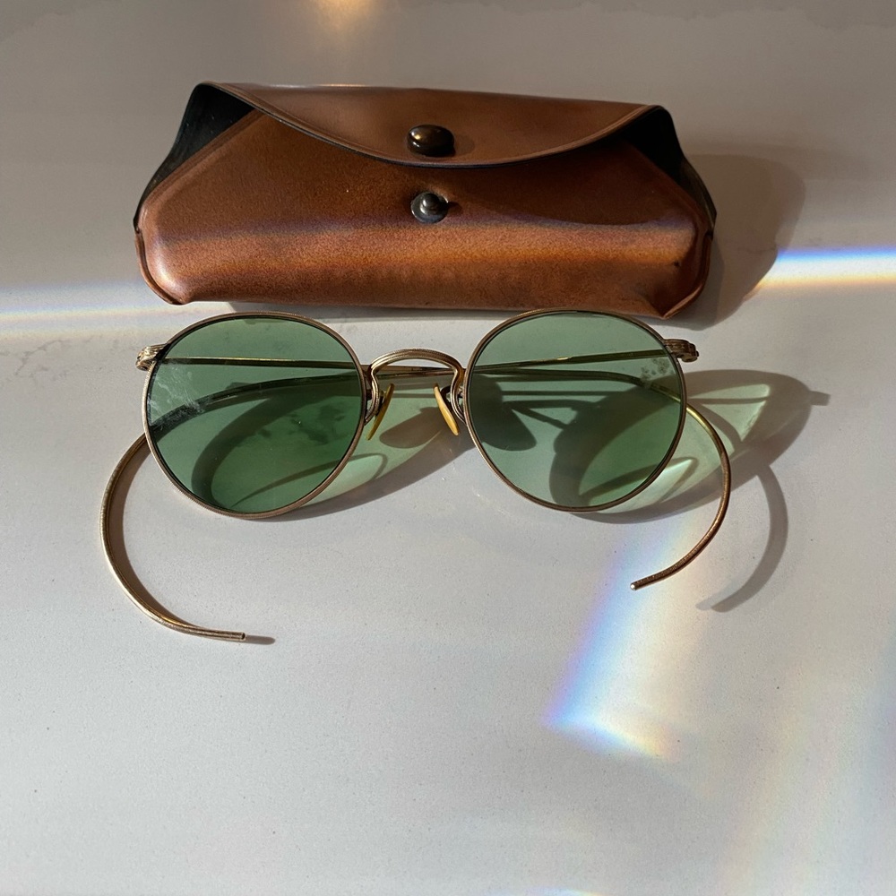 Vintage 1920s/30s American Optical AO sunglasses 12k gf